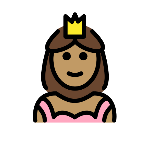 Princess: Medium Skin Tone