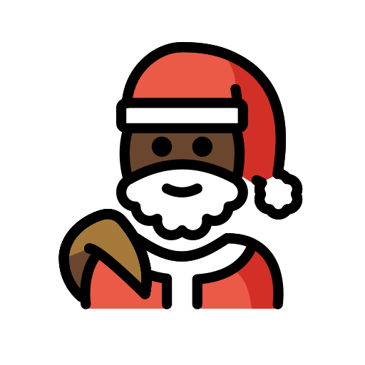 Santa Claus: Dark Skin Tone