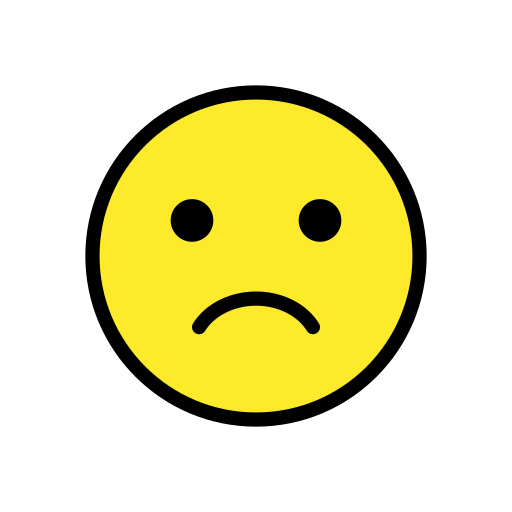 Slightly Frowning Face