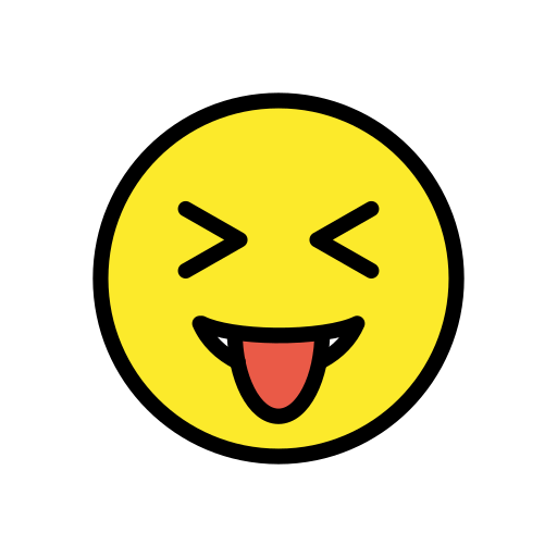 Squinting Face with Tongue