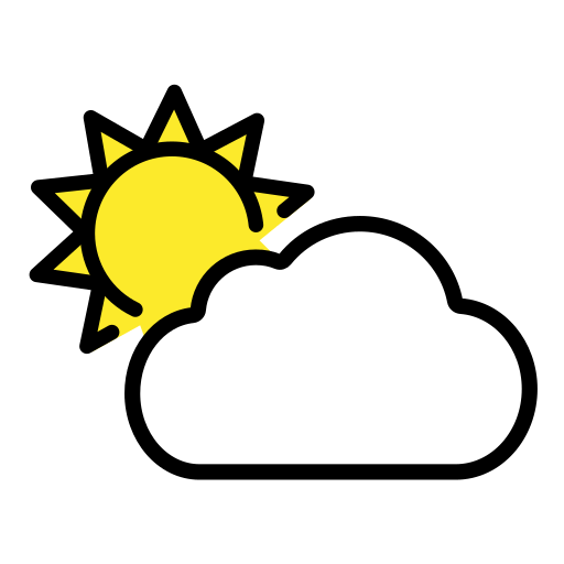 Sun Behind Cloud