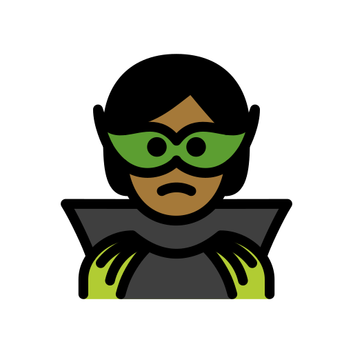 Supervillain: Medium-Dark Skin Tone
