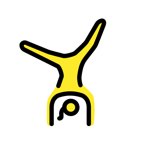 Woman Cartwheeling