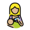 Woman Feeding Baby: Medium-Light Skin Tone