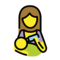 Woman Feeding Baby