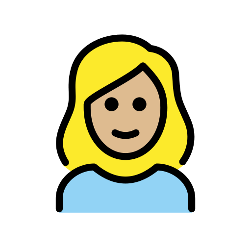 Woman: Medium-Light Skin Tone