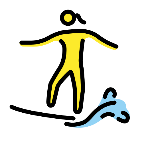 Woman Surfing