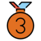 Bronzemedaille