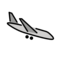 Landung Eines Flugzeugs