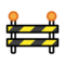 Baustellenabsperrung