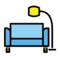 Sofa Und Lampe