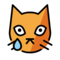 Weinende Katze