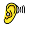 Ohr Mit Hörgerät