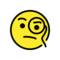 Gesicht Mit Monokel