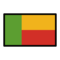 Flagge: Benin