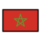 Flagge: Marokko