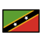 Flagge: St. Kitts und Nevis