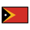 Flagge: Timor-Leste