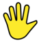 Hand Mit Gespreizten Fingern