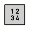 Eingabesymbol Zahlen