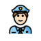 Polizist: Helle Hautfarbe