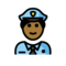 Polizist: Mitteldunkle Hautfarbe