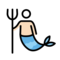 Wassermann: Helle Hautfarbe