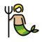 Wassermensch: Mittelhelle Hautfarbe