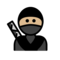 Ninja: Mittelhelle Hautfarbe