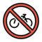 Fahrräder Verboten