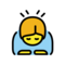 Sich Verbeugende Person