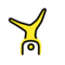 Rad Schlagende Person