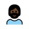 Person: Dunkle Hautfarbe, Bart