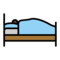 Im Bett Liegende Person: Dunkle Hautfarbe
