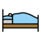 Im Bett Liegende Person: Helle Hautfarbe