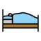 Im Bett Liegende Person: Mittelhelle Hautfarbe