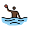Wasserballspieler(In): Dunkle Hautfarbe