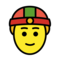 Person Mit Chinesischem Hut