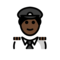 Pilot(In): Dunkle Hautfarbe