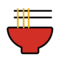 Schüssel Und Essstäbchen