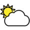Sonne Hinter Großer Wolke
