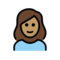 Frau: Mittlere Hautfarbe