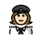 Pilotin: Helle Hautfarbe