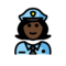 Polizistin: Dunkle Hautfarbe