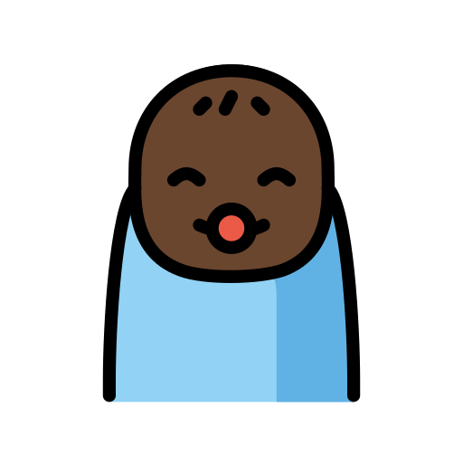 Baby: Dunkle Hautfarbe