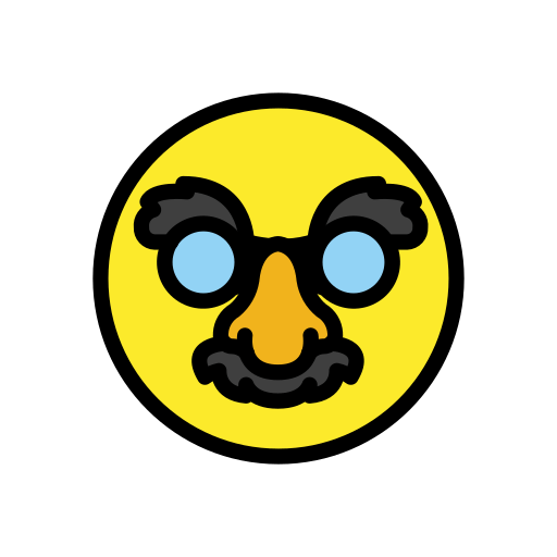 Verkleidetes Gesicht