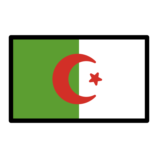 Flagge: Algerien
