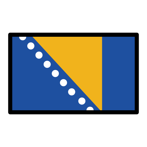 Flagge: Bosnien und Herzegowina