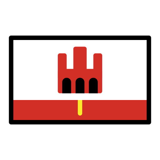Flagge: Gibraltar