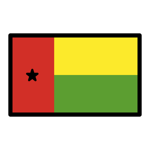 Flagge: Guinea-Bissau